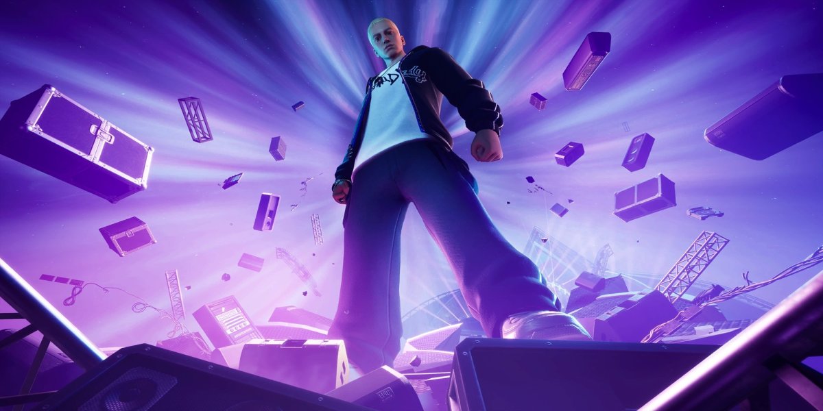 Fortnite x Eminem key art